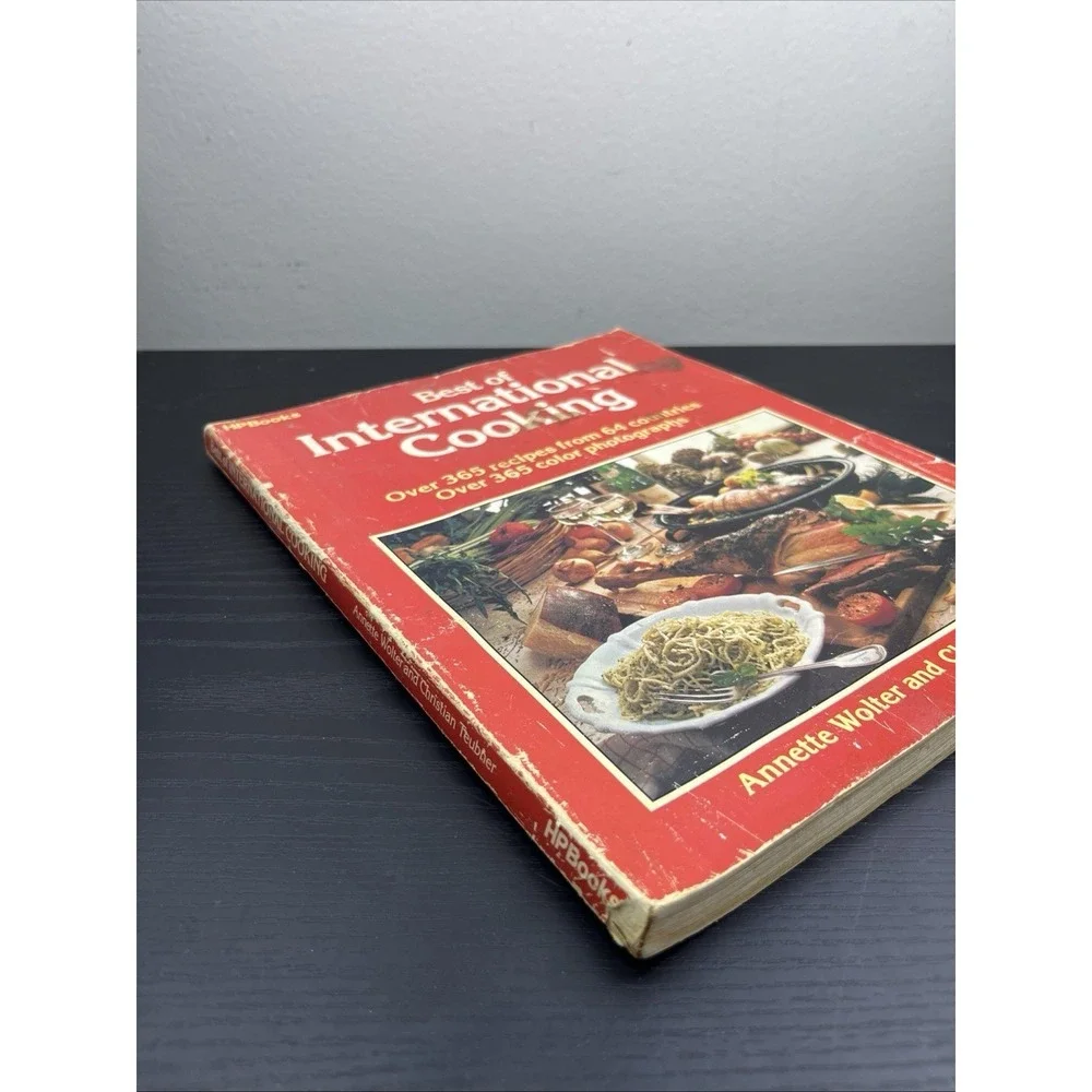 International Cooking 1984 Wolter‎ Teubner Cookbook World Cuisine Recipes